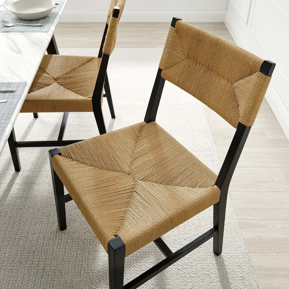 Bodie Wood Dining Chair - BUILDMYPLACE