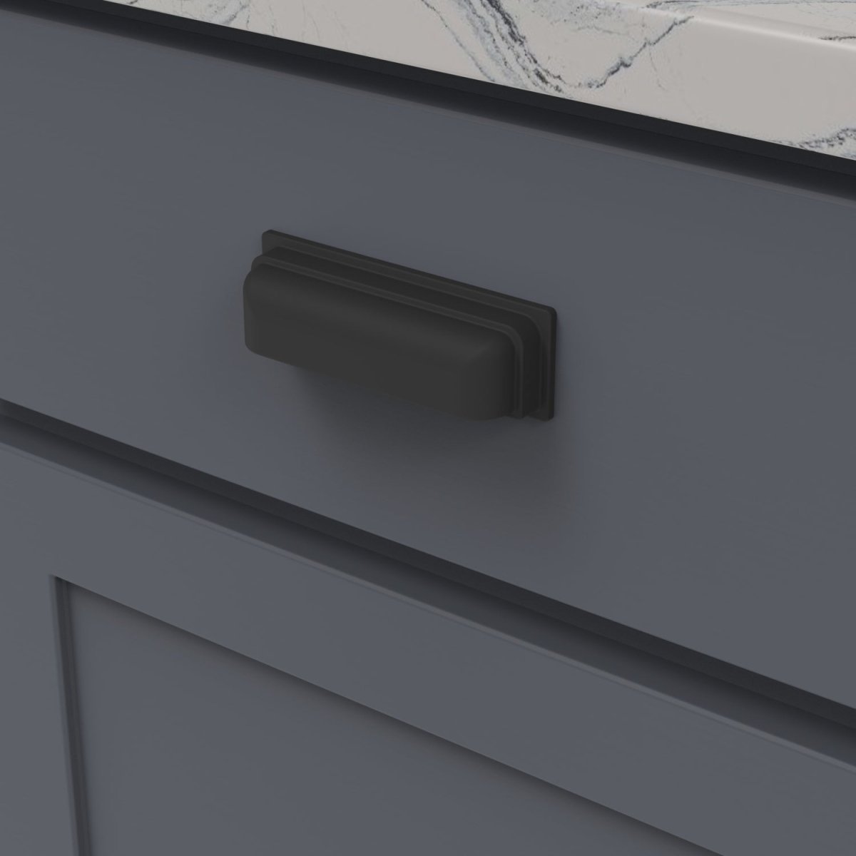 Brighton Collection - Belwith Keeler - Cup Pull, 96mm C/C | B077958 - BUILDMYPLACE