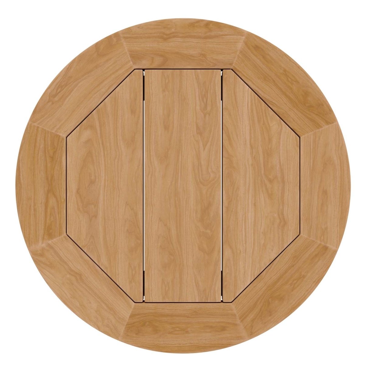 Brisbane Teak Wood Outdoor Patio Side Table - BUILDMYPLACE