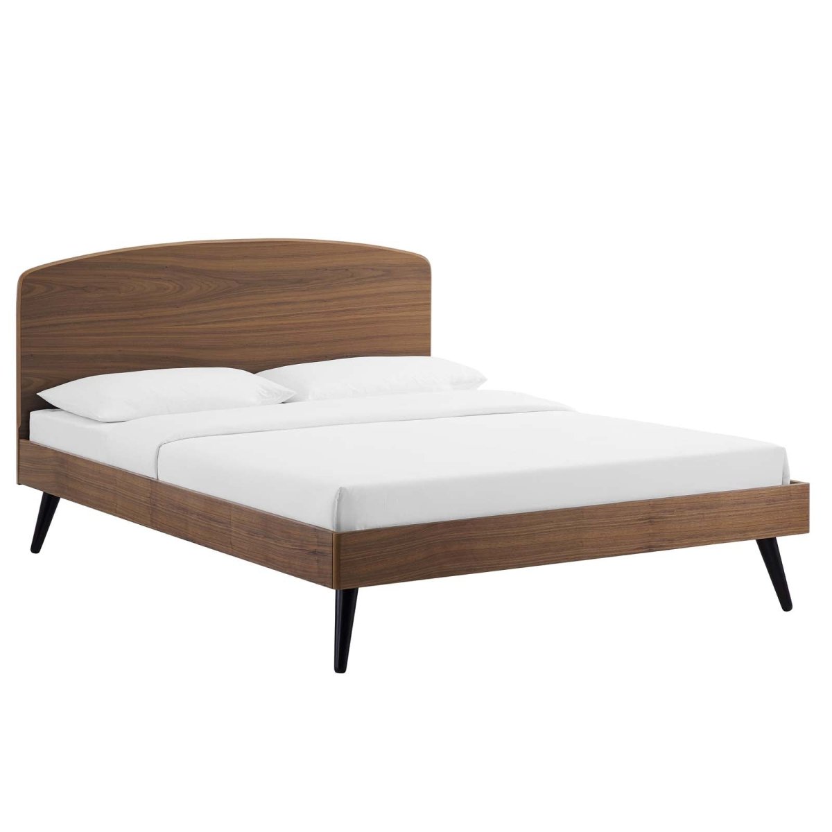 Bronwen Wood Platform Bed - BUILDMYPLACE
