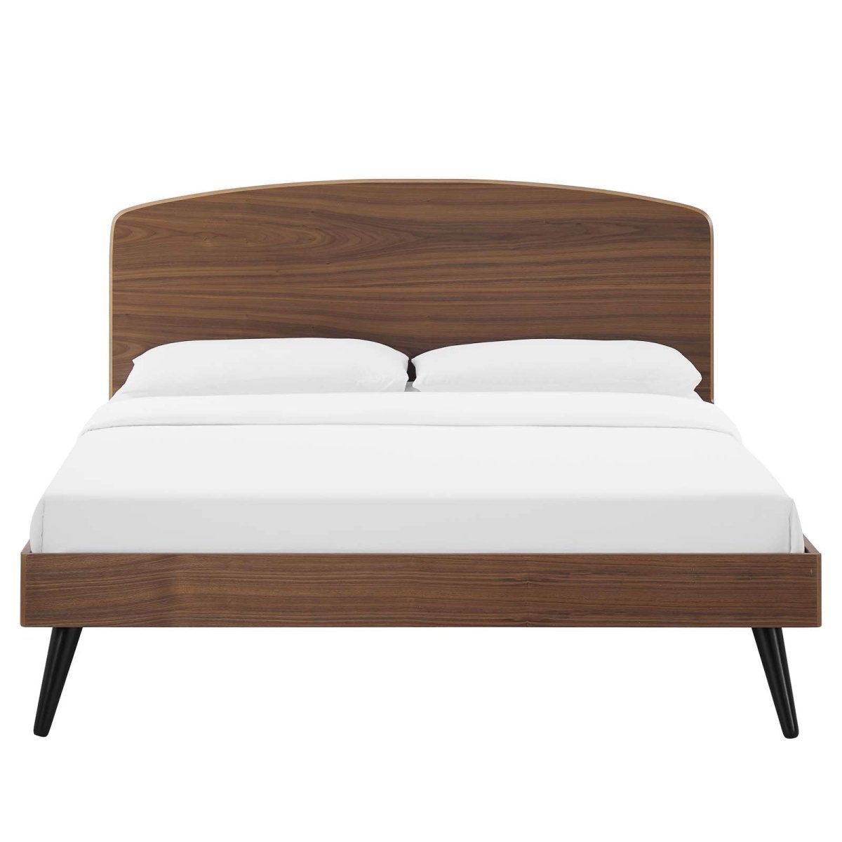 Bronwen Wood Platform Bed - BUILDMYPLACE