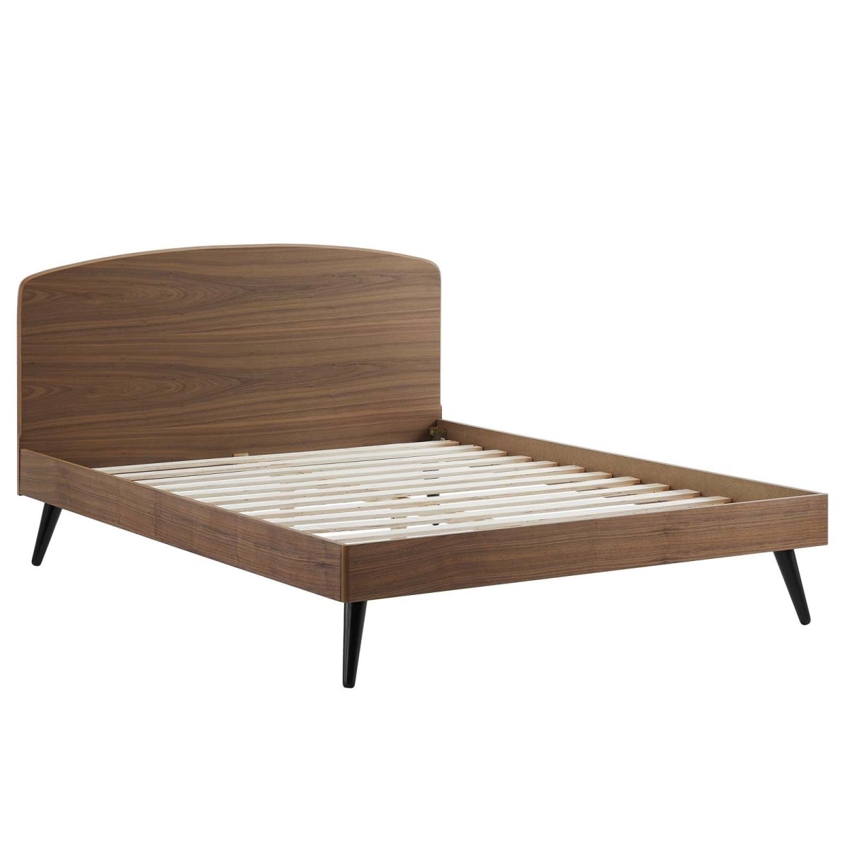 Bronwen Wood Platform Bed - BUILDMYPLACE
