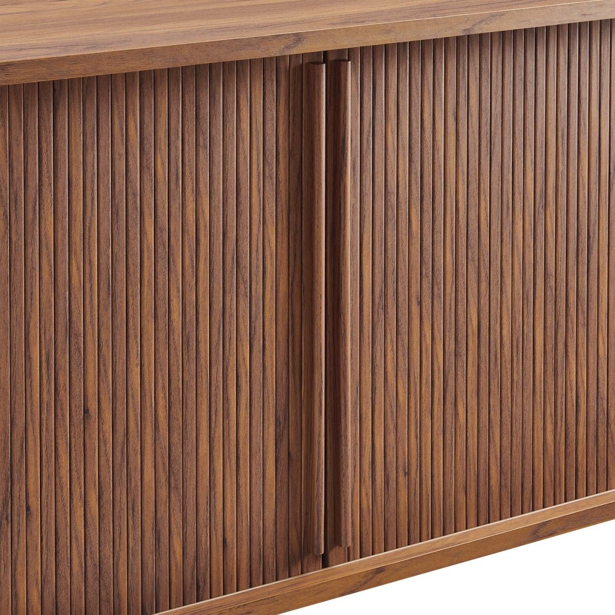 Cadence 63" Curved Sideboard - Walnut - BUILDMYPLACE