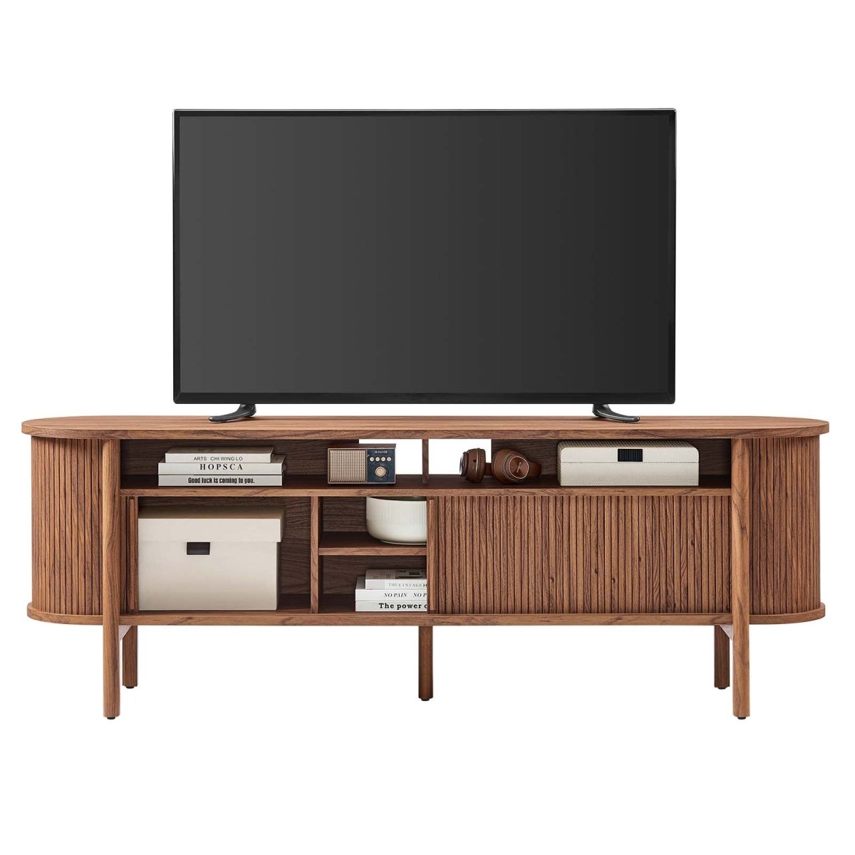 Cadence 71" Curved TV Stand - BUILDMYPLACE