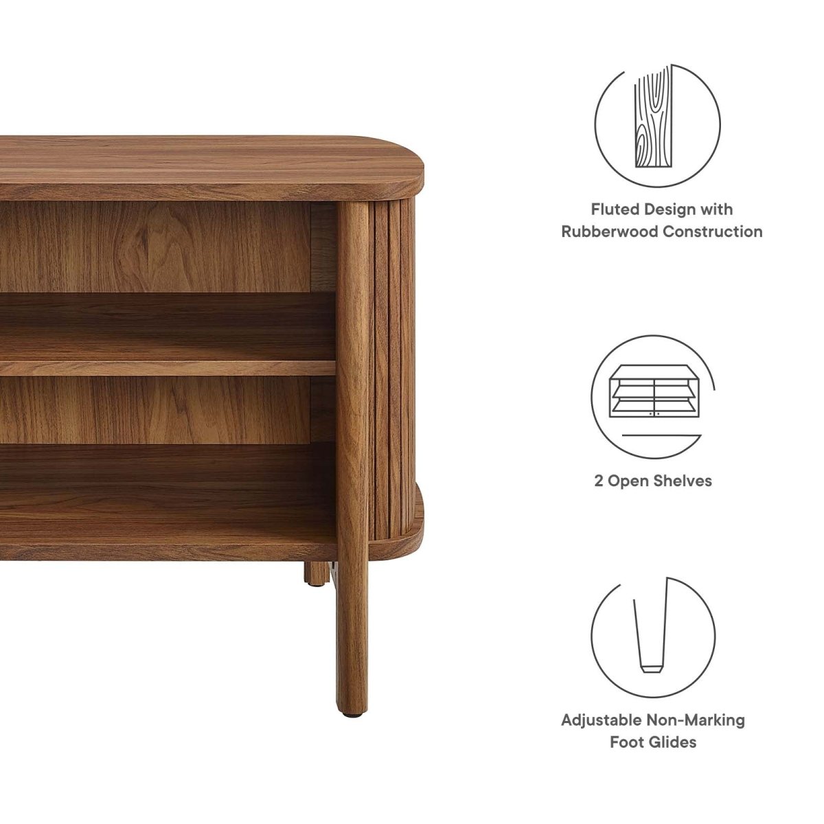 Cadence Open Nightstand - BUILDMYPLACE