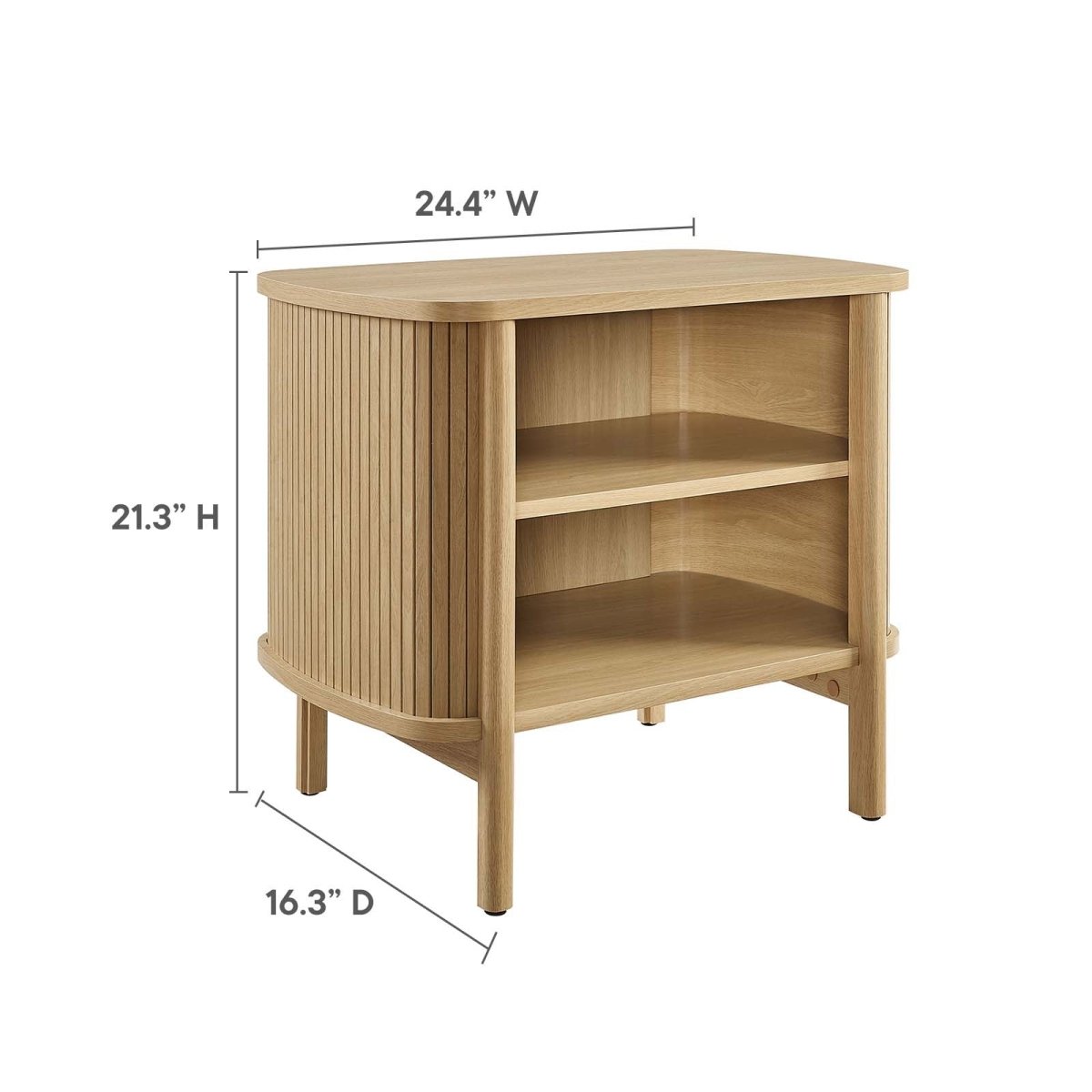 Cadence Open Nightstand - BUILDMYPLACE