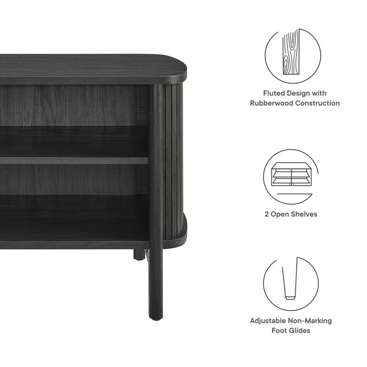 Cadence Open Nightstand - BUILDMYPLACE