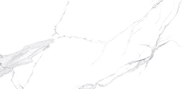 Calacatta White Satin Matte - Porcelain Wall & Floor Tile - BUILDMYPLACE