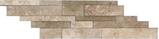 Cambria Strips Noce Honed Travertine - BUILDMYPLACE