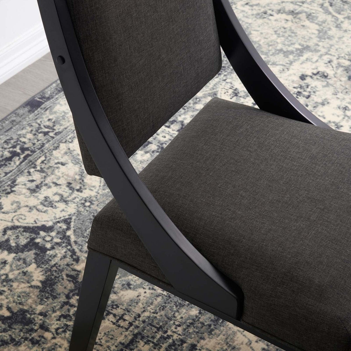 Cambridge Upholstered Fabric Dining Chairs - Set of 2 - BUILDMYPLACE