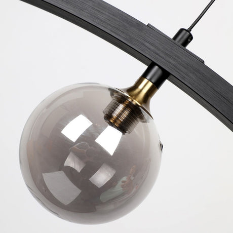 Camden Smoky Gray Glass Shade Creative Led Pendant Light - BUILDMYPLACE