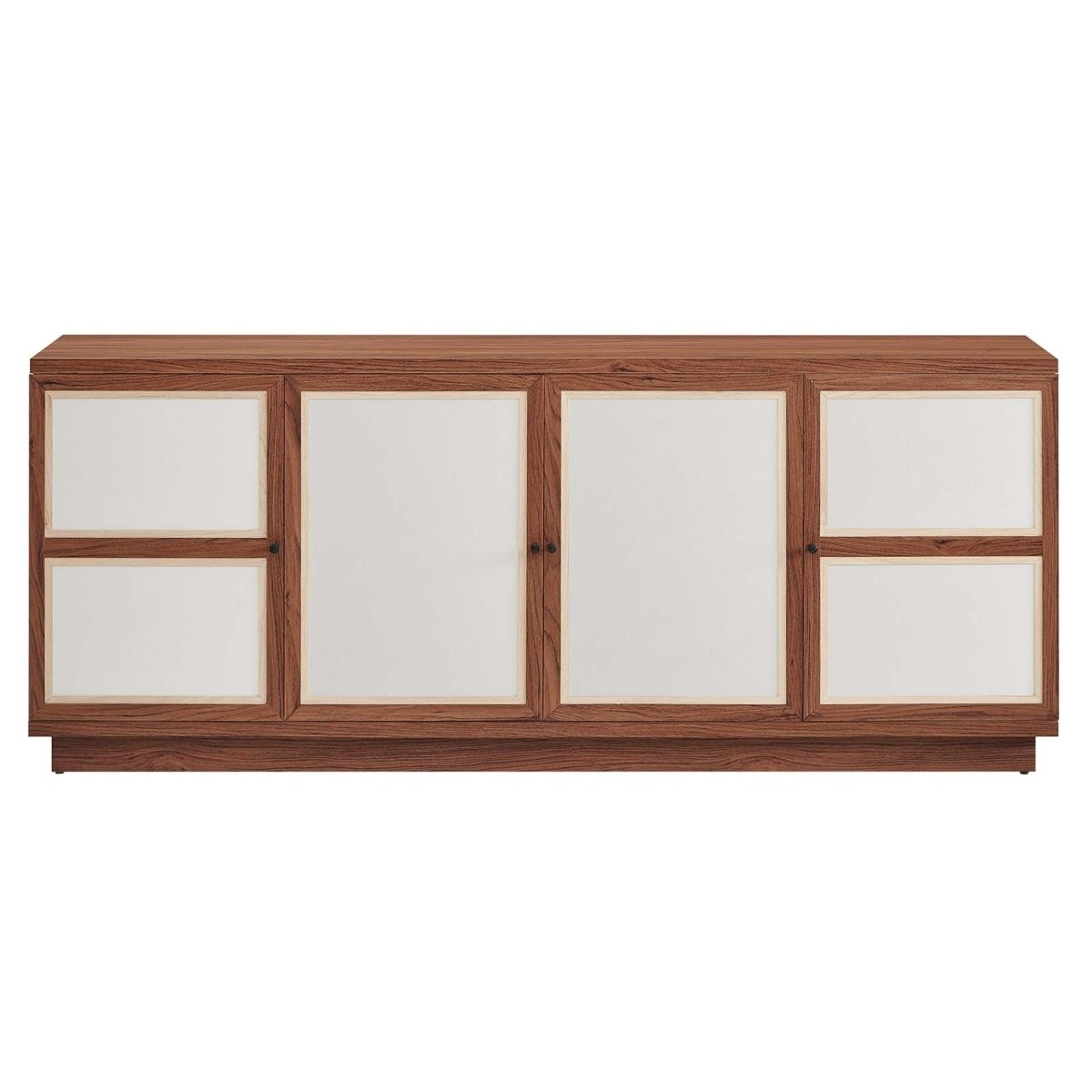 Capri 63" Wood Grain TV Console - BUILDMYPLACE