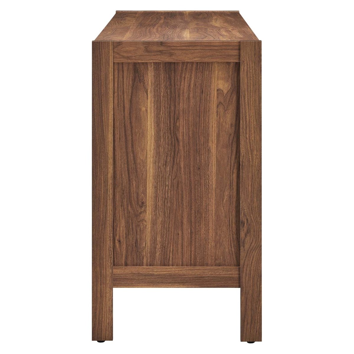 Capri 65" Wood Grain Sideboard Storage Cabinet - BUILDMYPLACE