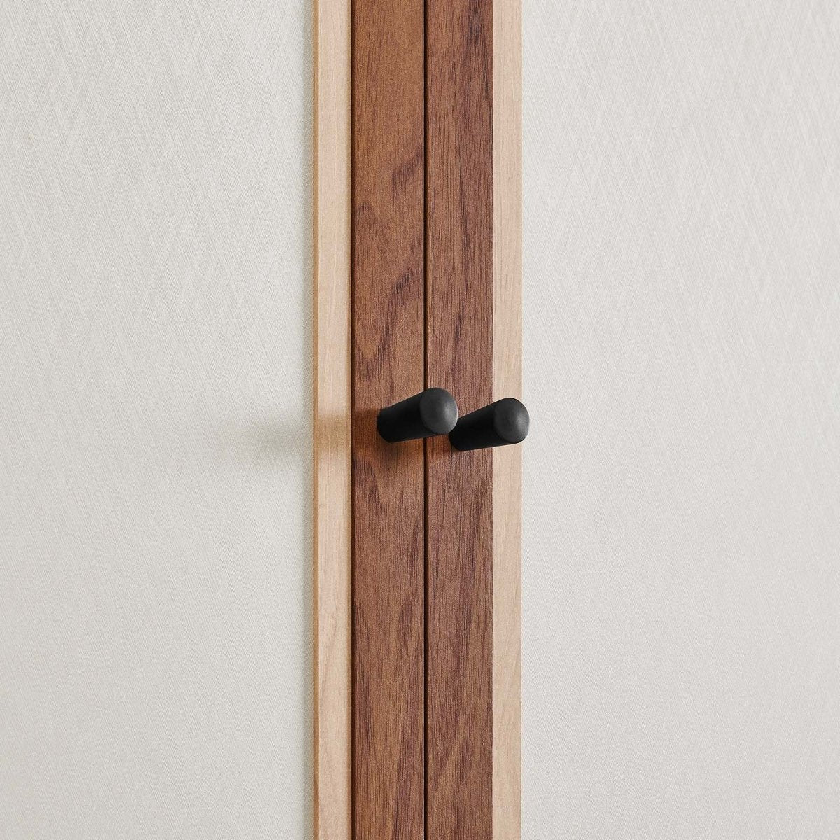 Capri 70" Tall Wood Grain Storage Cabinet - Walnut - BUILDMYPLACE