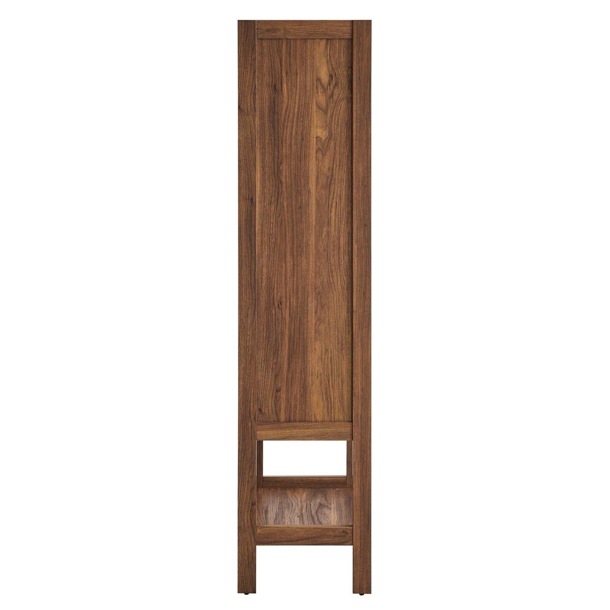 Capri Tall Wood Grain Standing Storage Cabinet - BUILDMYPLACE