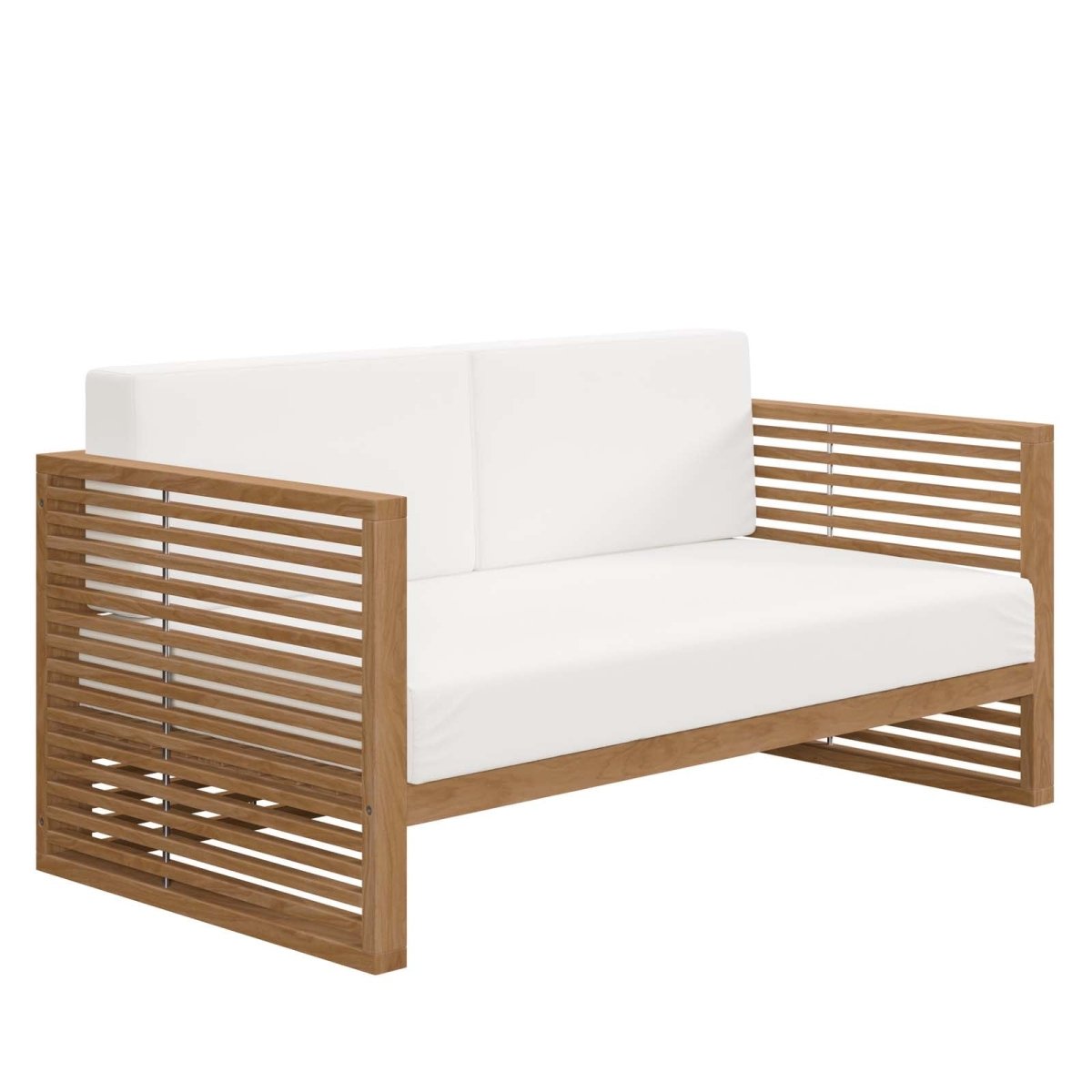 Carlsbad 6 - Piece Teak Wood Outdoor Patio Set - BUILDMYPLACE