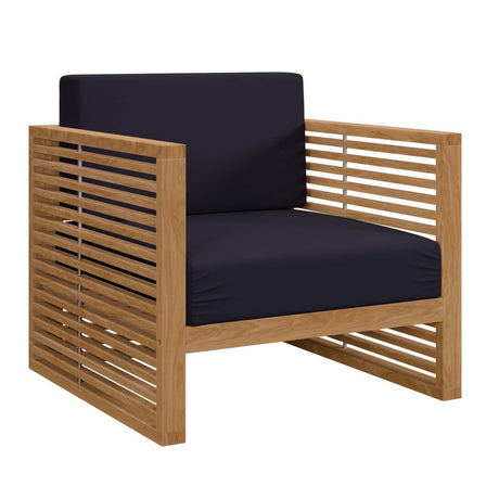 Carlsbad 6 - Piece Teak Wood Outdoor Patio Set - BUILDMYPLACE