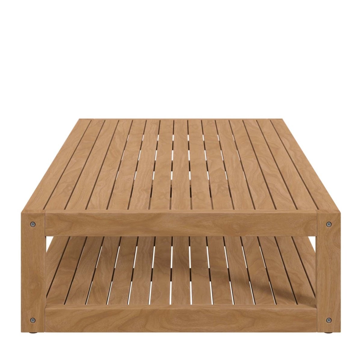 Carlsbad Teak Wood Outdoor Patio Coffee Table - BUILDMYPLACE