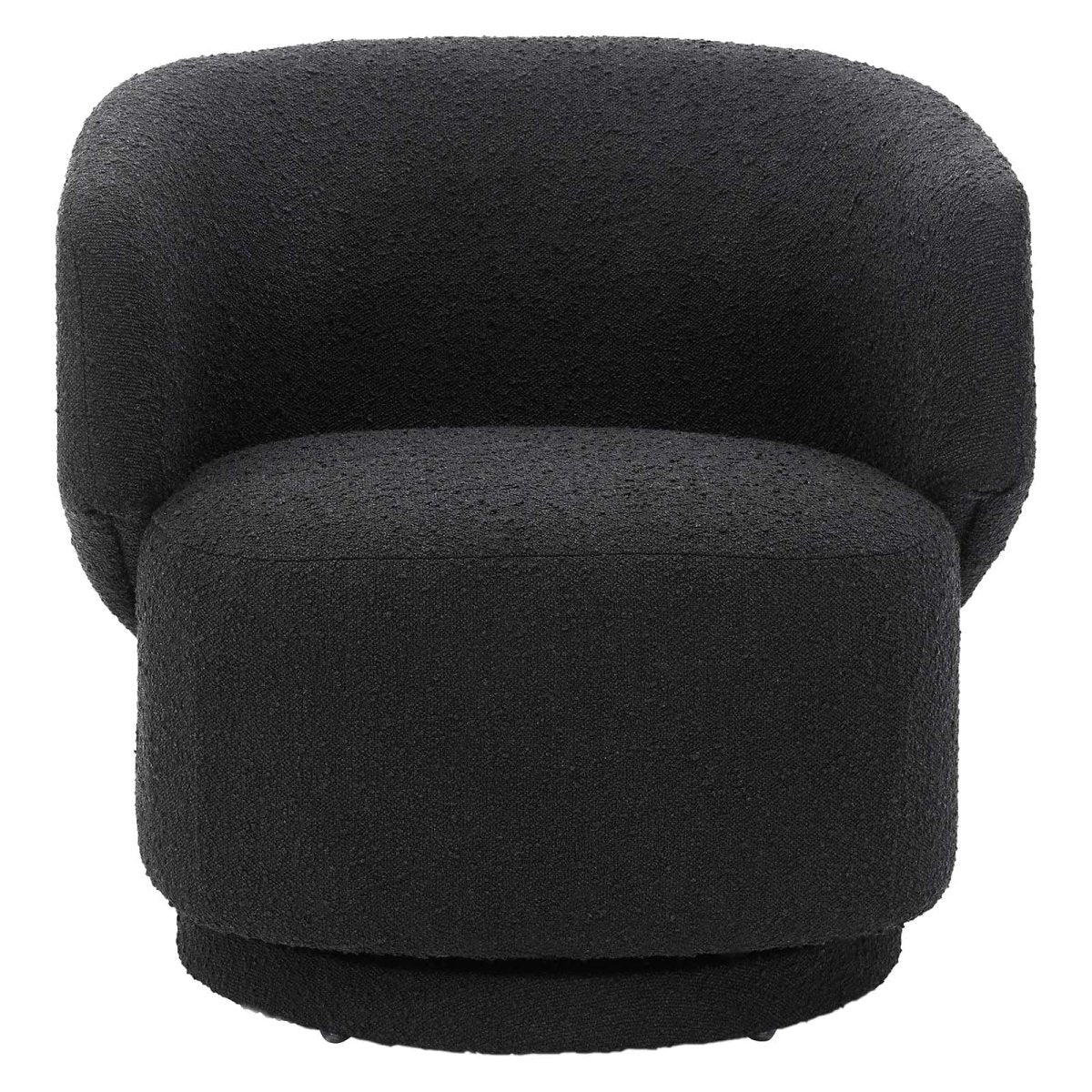 Celestia Boucle Fabric Swivel Chair - BUILDMYPLACE