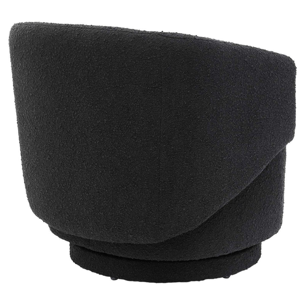 Celestia Boucle Fabric Swivel Chair - BUILDMYPLACE