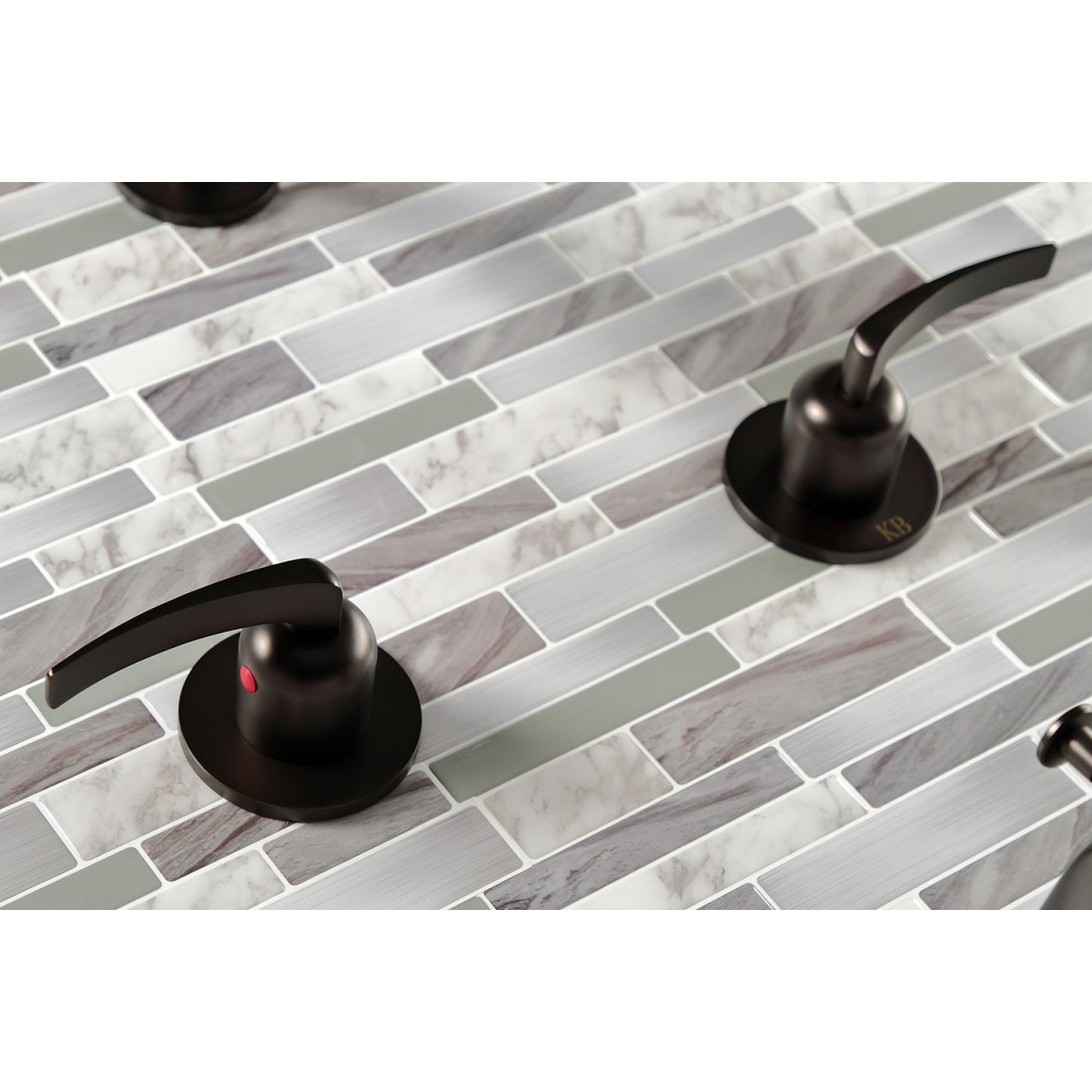 Centurion Two Handle Tub And Shower Faucet In 5" Tub Spout Reach - BUILDMYPLACE