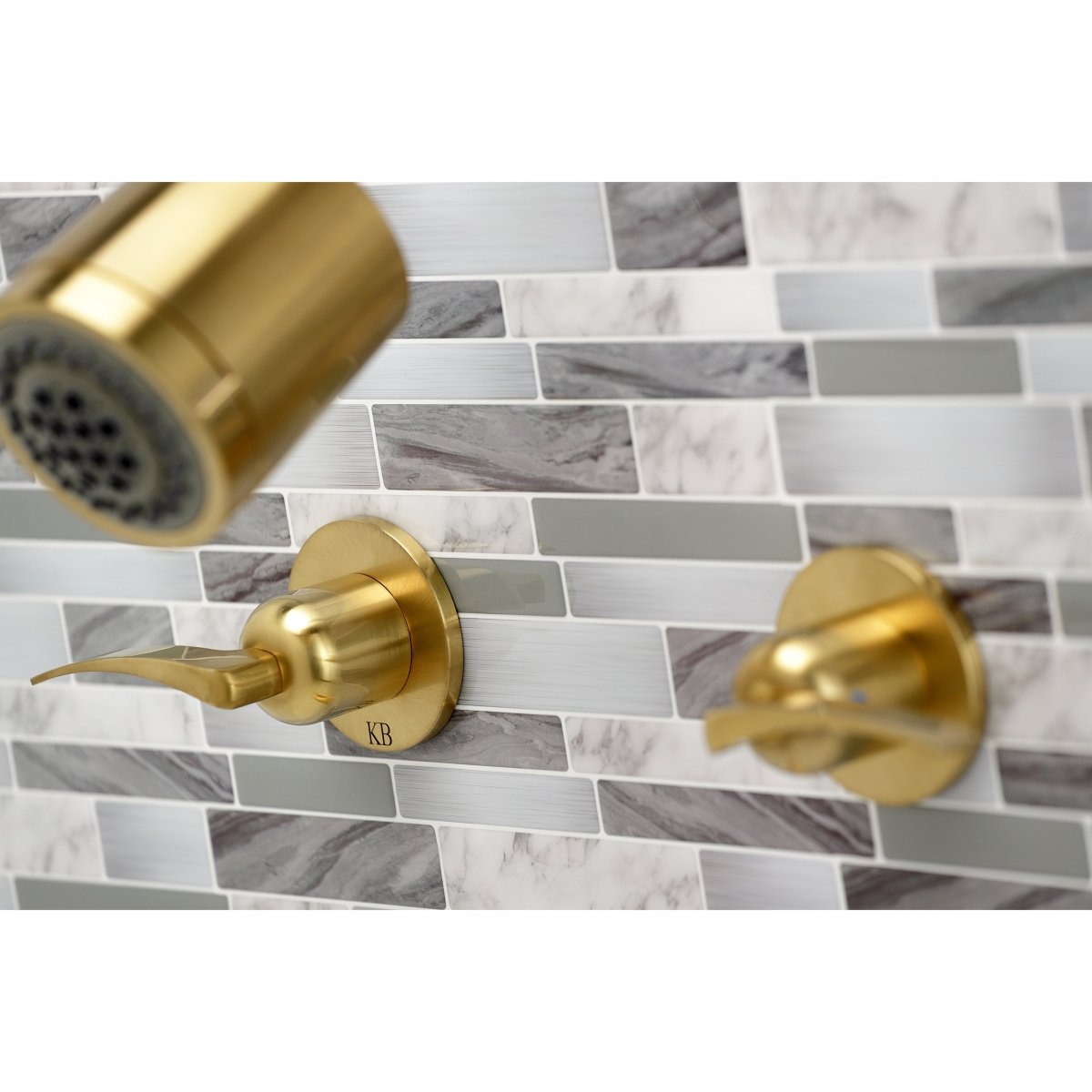 Centurion Two Handle Tub And Shower Faucet In 5" Tub Spout Reach - BUILDMYPLACE