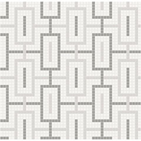 Chain Soho Evening Blend Matte Glazed Porcelain Mosaic