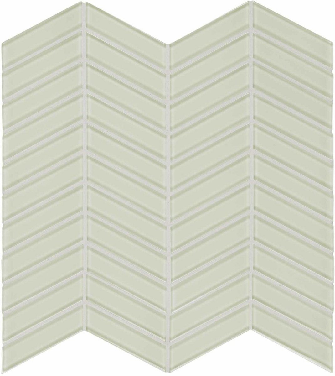 Chevron Element Sand Light Colors Glass Mosaic - BUILDMYPLACE