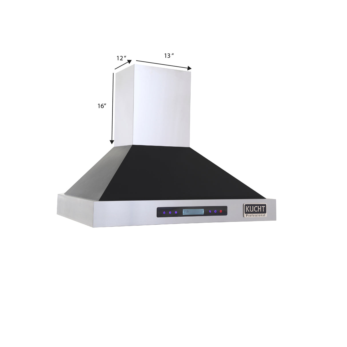 KUCHT Professional 36 in. Wall Mounted Range Hood 900CFM