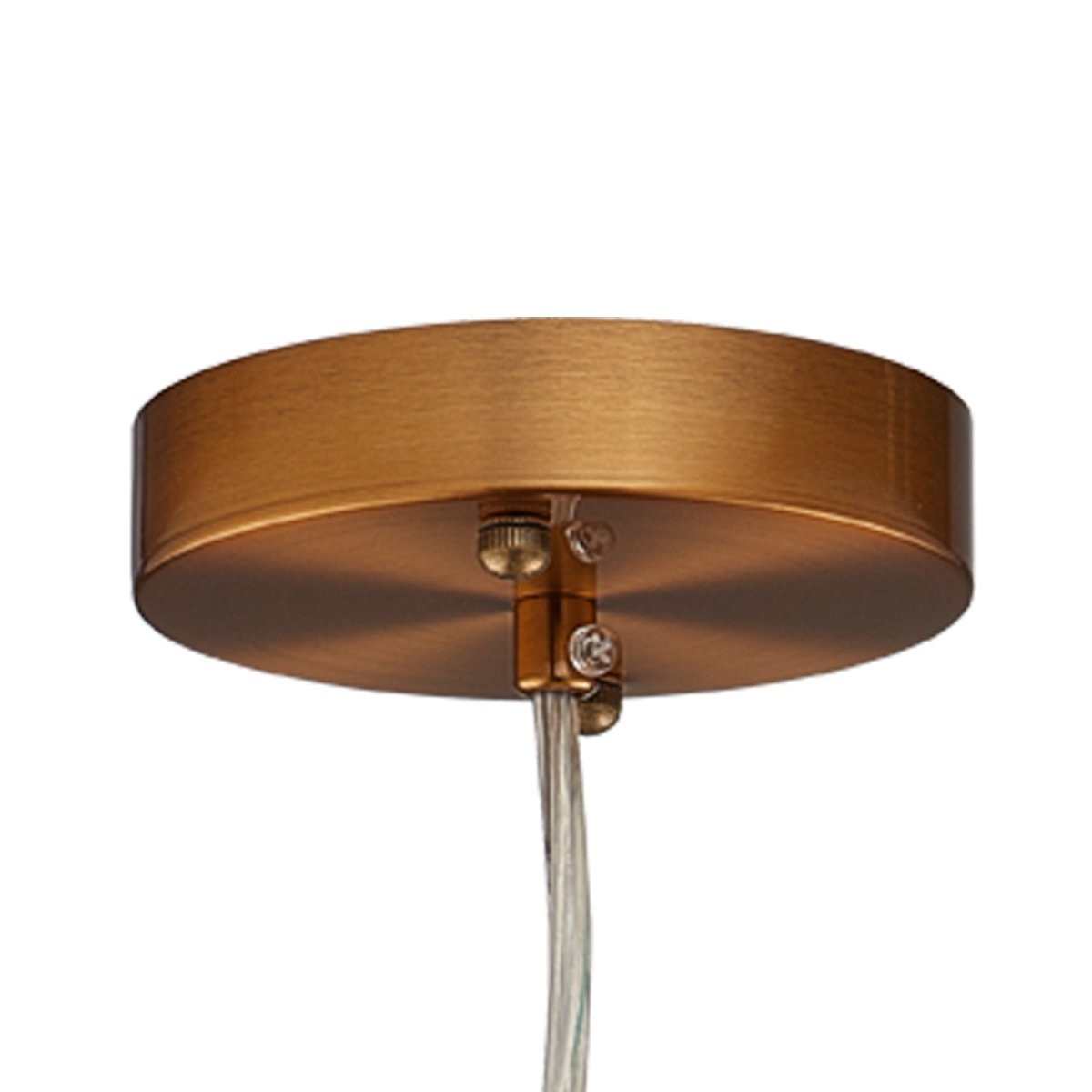 Circulus Chrome Gray Ribbed Glass Indoor & Outdoor Pendant Light - BUILDMYPLACE