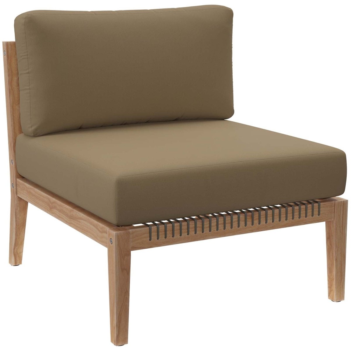 Clearwater Outdoor Patio Teak Wood Sofa - BUILDMYPLACE