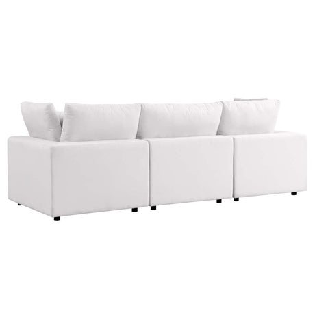 Commix Overstuffed Outdoor Patio Sofa - BUILDMYPLACE