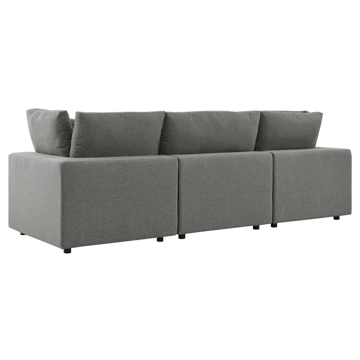 Commix Overstuffed Outdoor Patio Sofa - BUILDMYPLACE