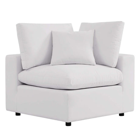 Commix Overstuffed Outdoor Patio Sofa - BUILDMYPLACE
