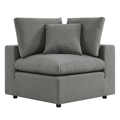 Commix Overstuffed Outdoor Patio Sofa - BUILDMYPLACE