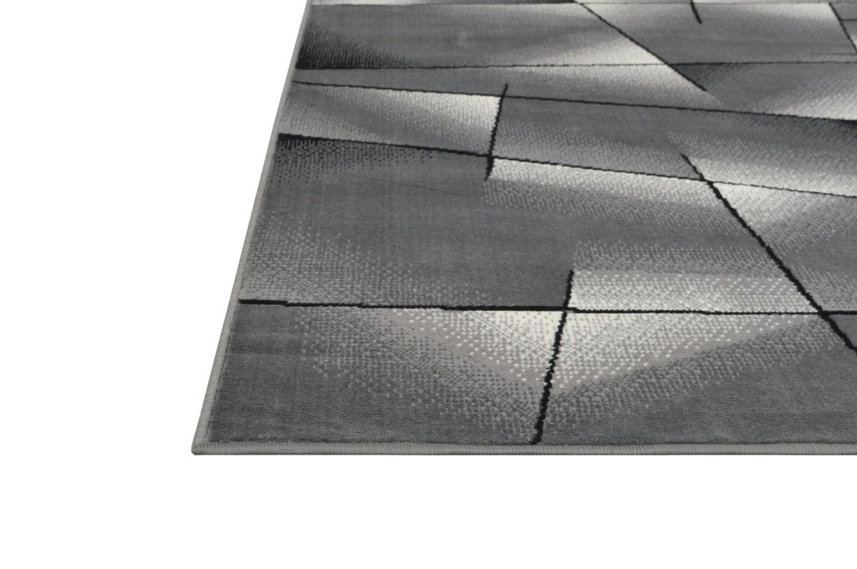 Contempo 41 Area Rugs Grey Rectangle 5 - X - 7 - BUILDMYPLACE