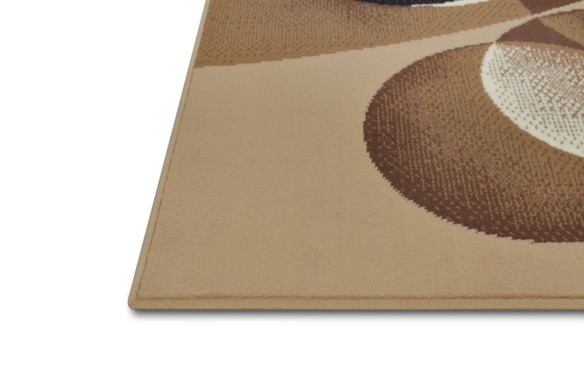 Contempo - 45 Area Rugs Rectangle Latte 5 - X - 7 - BUILDMYPLACE