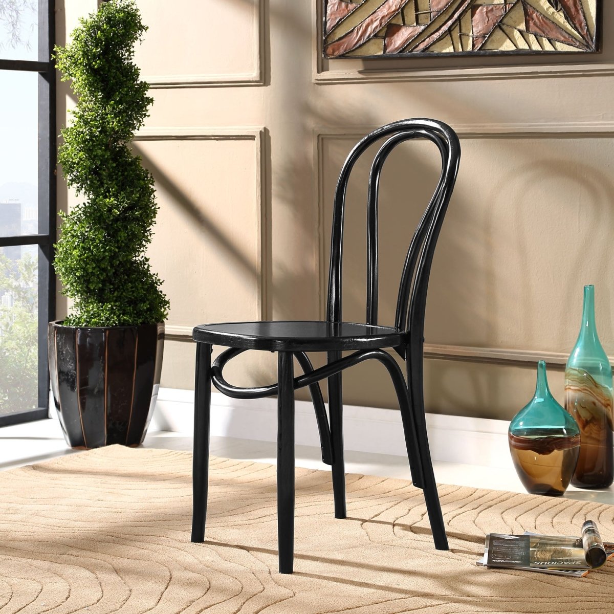 Contemporary Modern Eon Dining Side Chair - Modern Dining Room Chair Set - BUILDMYPLACE