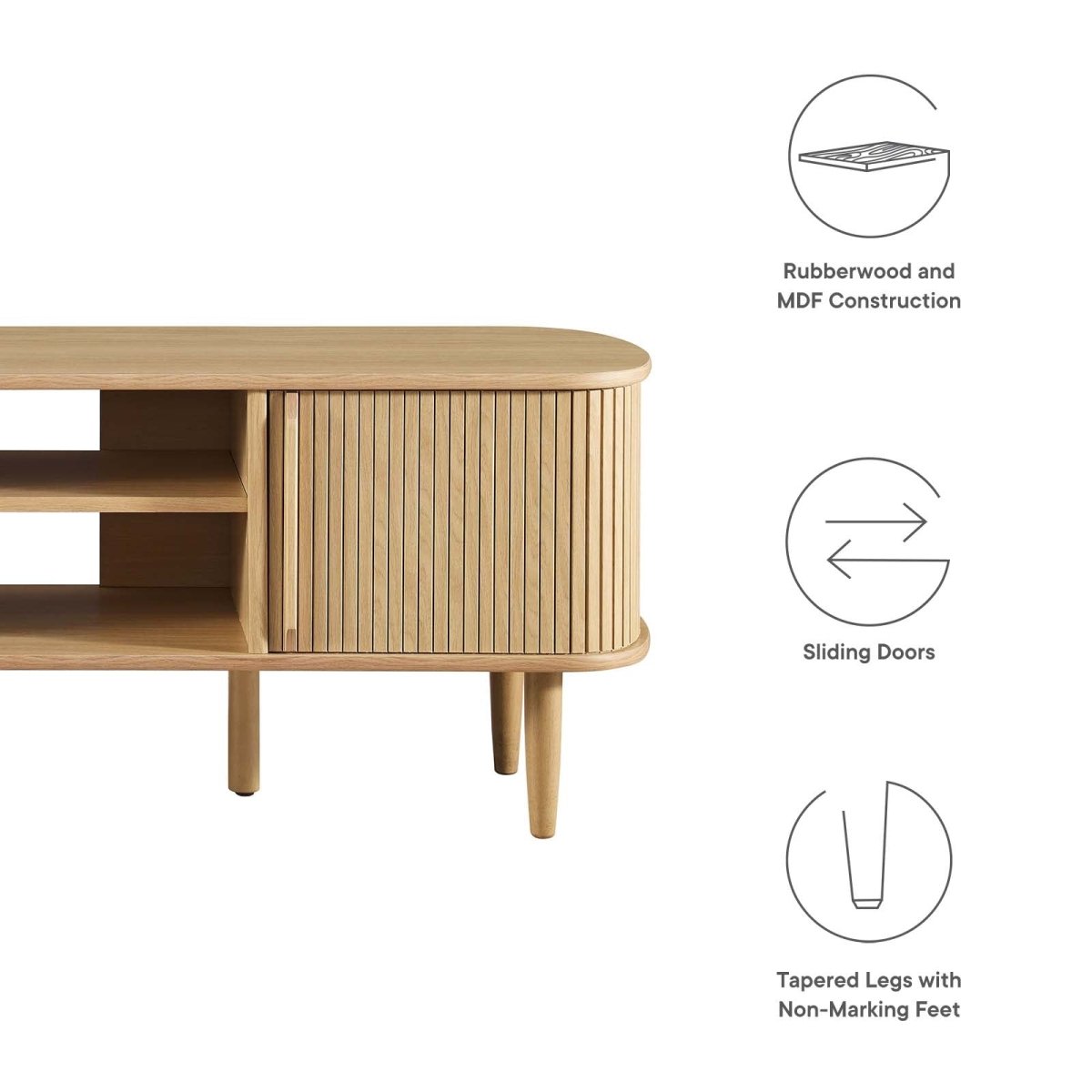 Contour 55" TV Stand - BUILDMYPLACE