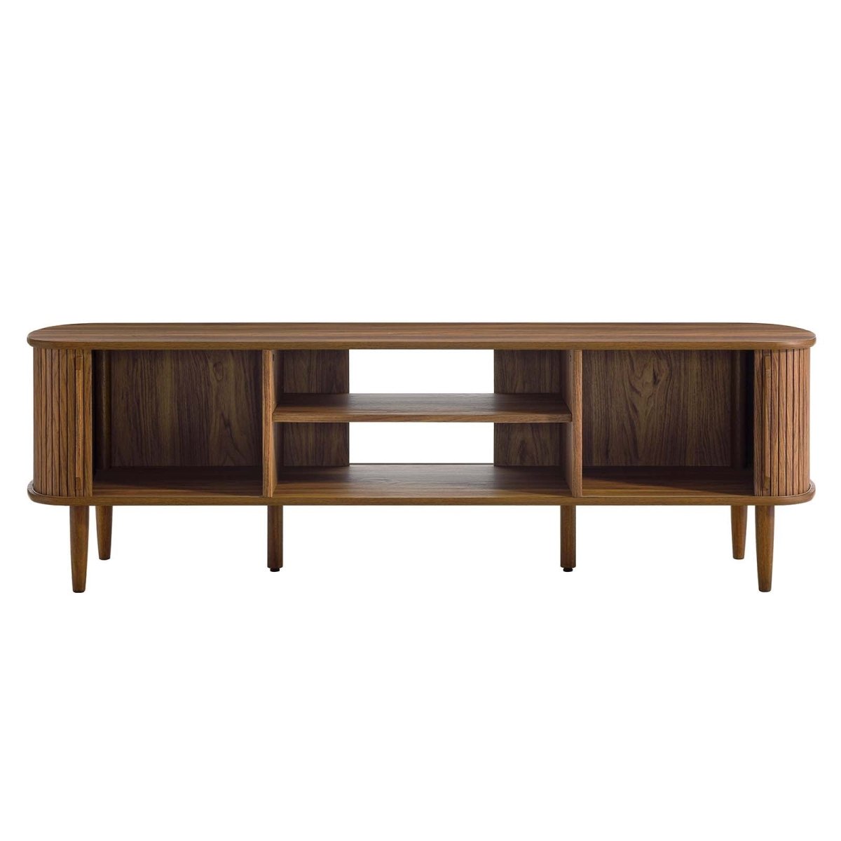 Contour 63" Wood TV Stand - BUILDMYPLACE