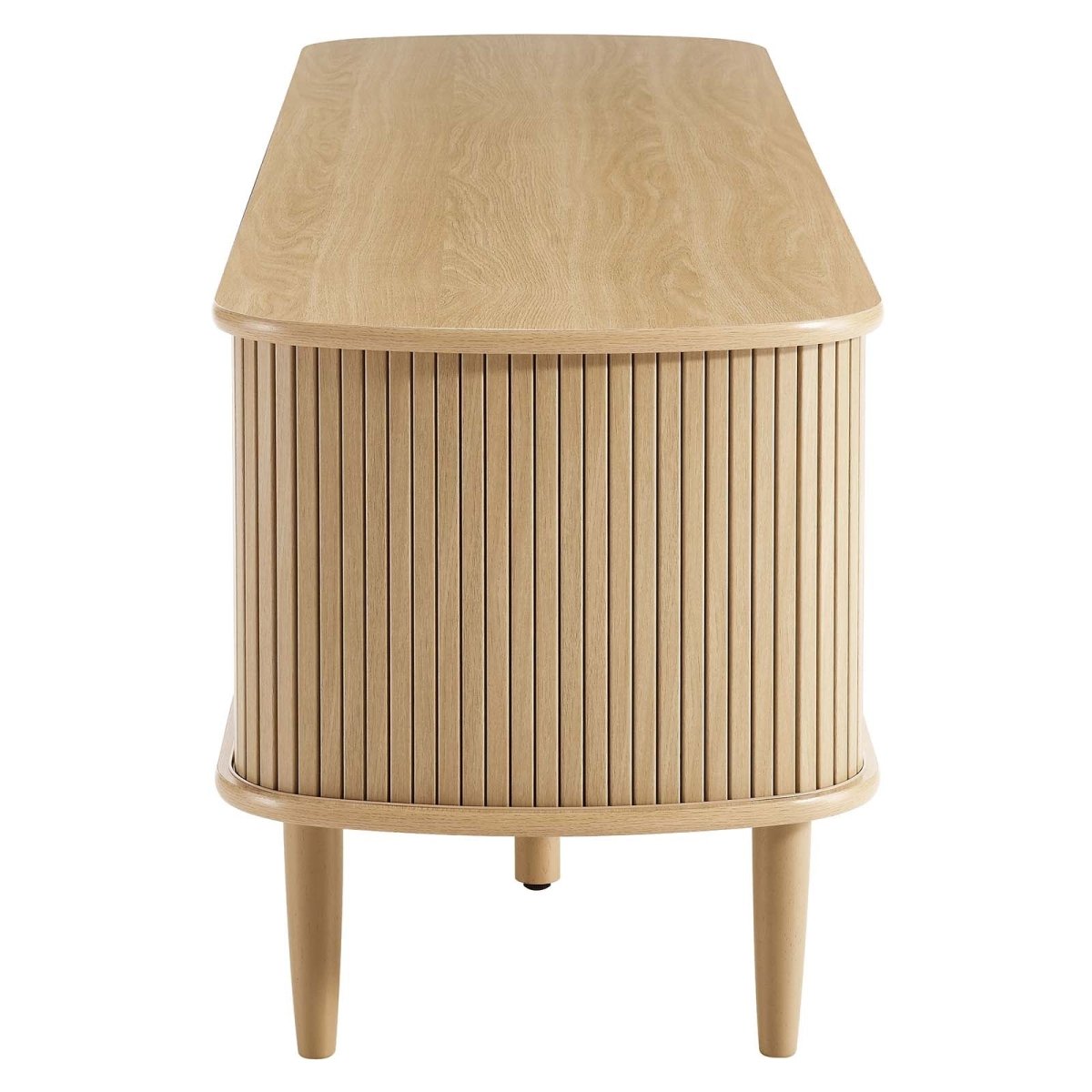 Contour 63" Wood TV Stand - BUILDMYPLACE