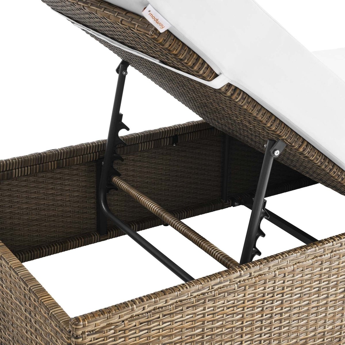 Convene Outdoor Patio Chaise Lounge Chair - BUILDMYPLACE