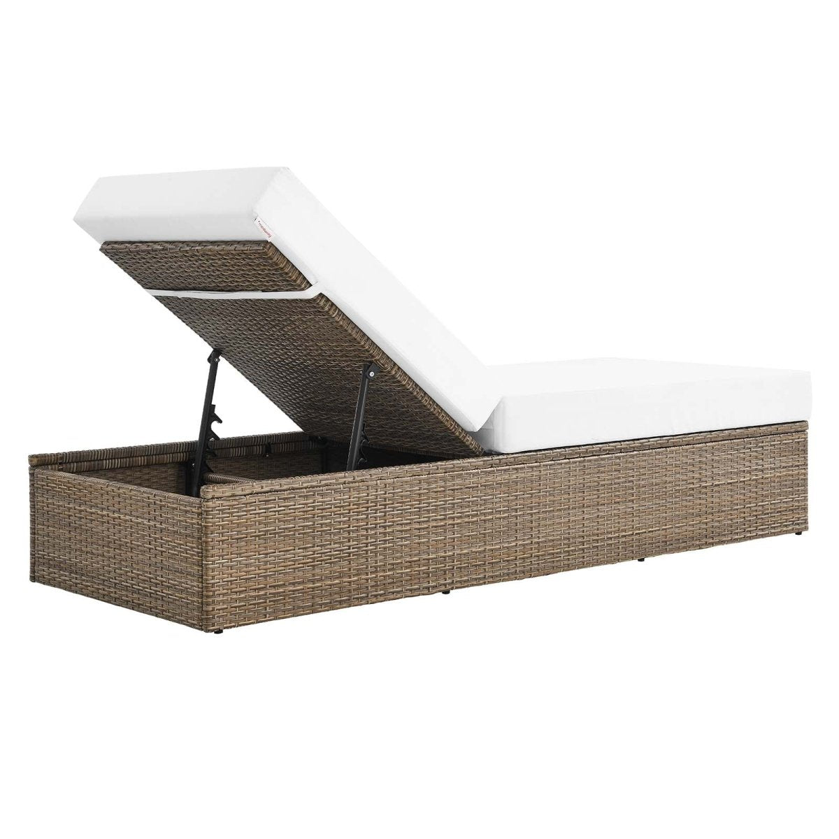 Convene Outdoor Patio Chaise Lounge Chair - BUILDMYPLACE