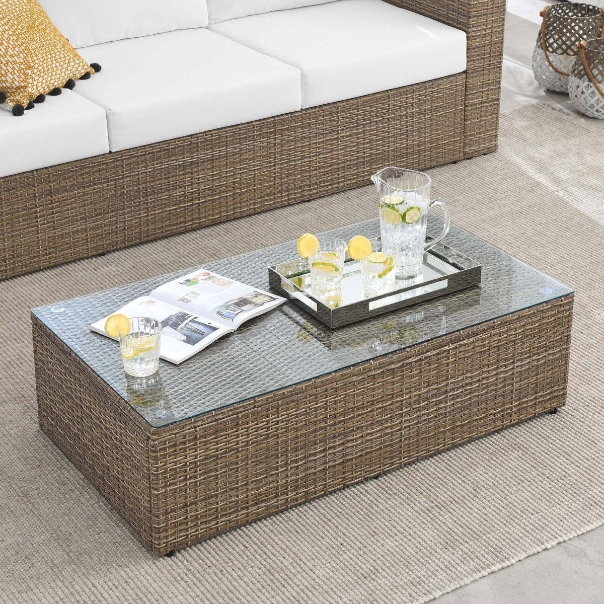 Convene Outdoor Patio Coffee Table - BUILDMYPLACE