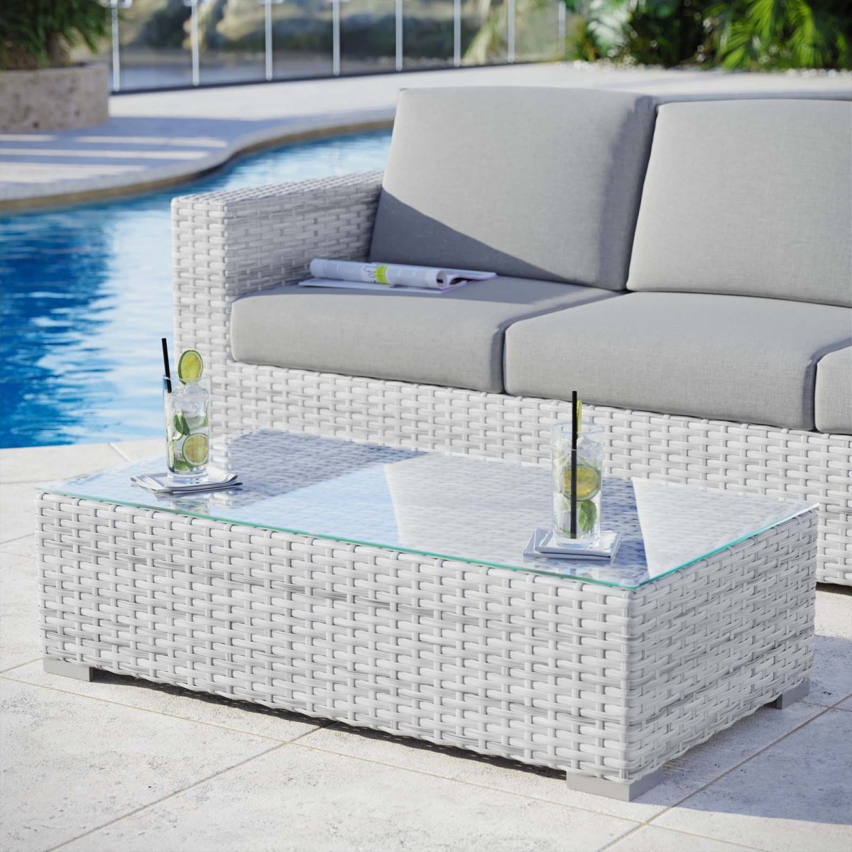 Convene Outdoor Patio Coffee Table - BUILDMYPLACE