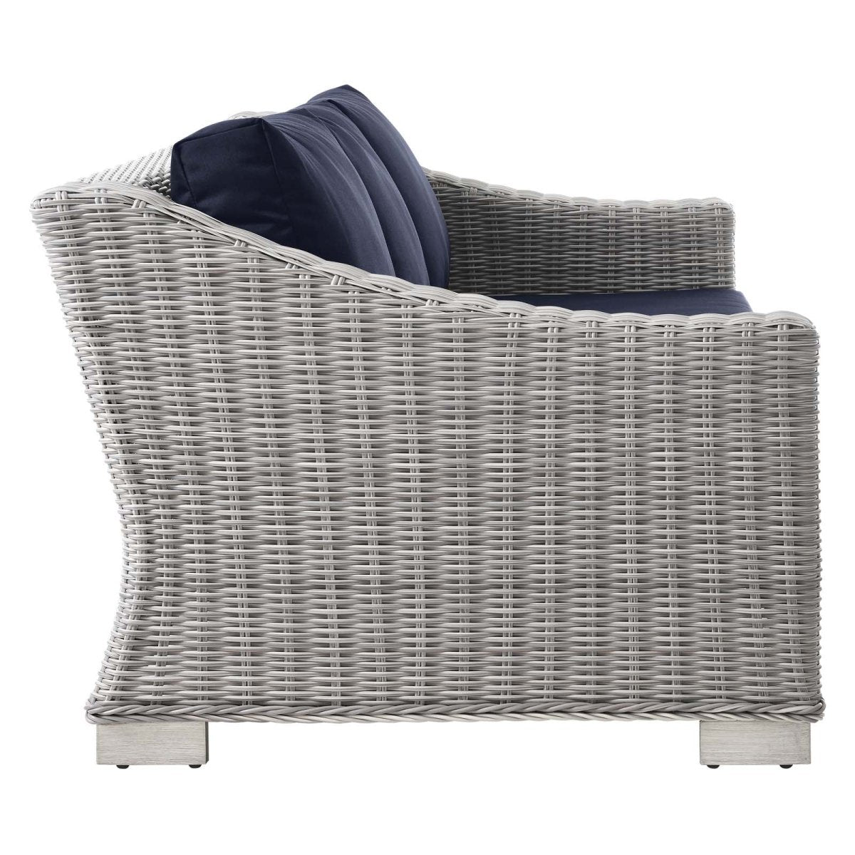 Conway Outdoor Patio Wicker Rattan Sofa - BUILDMYPLACE