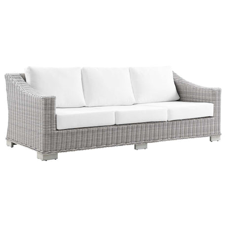 Conway Outdoor Patio Wicker Rattan Sofa - BUILDMYPLACE