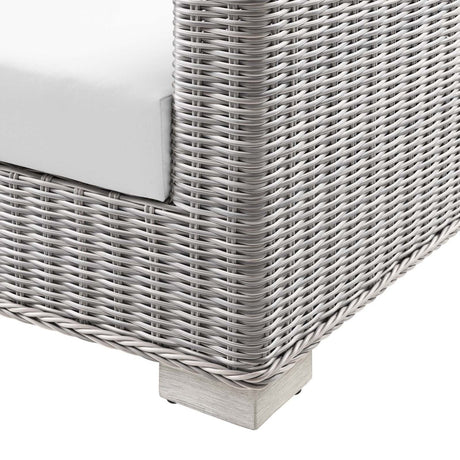 Conway Outdoor Patio Wicker Rattan Sofa - BUILDMYPLACE