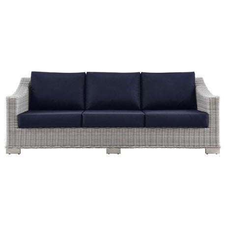 Conway Outdoor Patio Wicker Rattan Sofa - BUILDMYPLACE