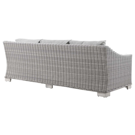 Conway Outdoor Patio Wicker Rattan Sofa - BUILDMYPLACE